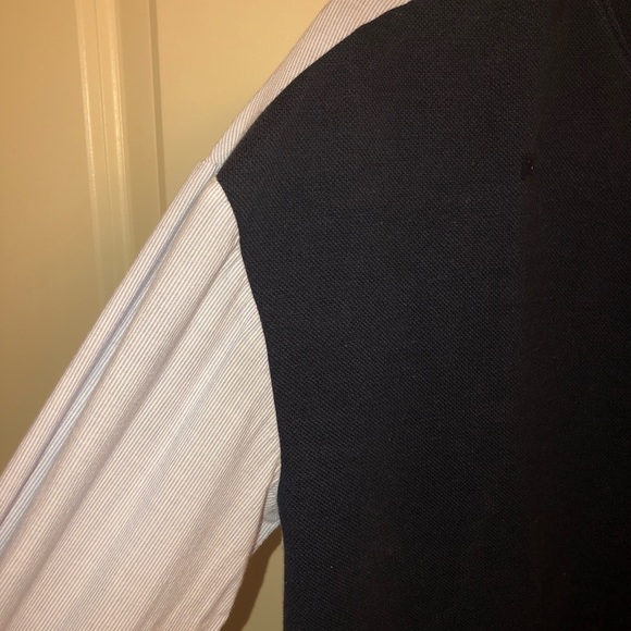 LOFT: Dual Colored Jacket Shirt - Picture 4 of 4